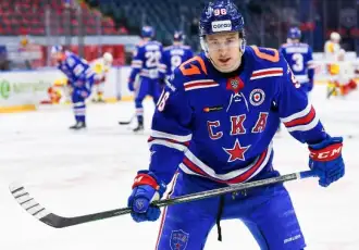 Форвард СКА Андрей Кузьменко попал в символическую сборную сезона КХЛ